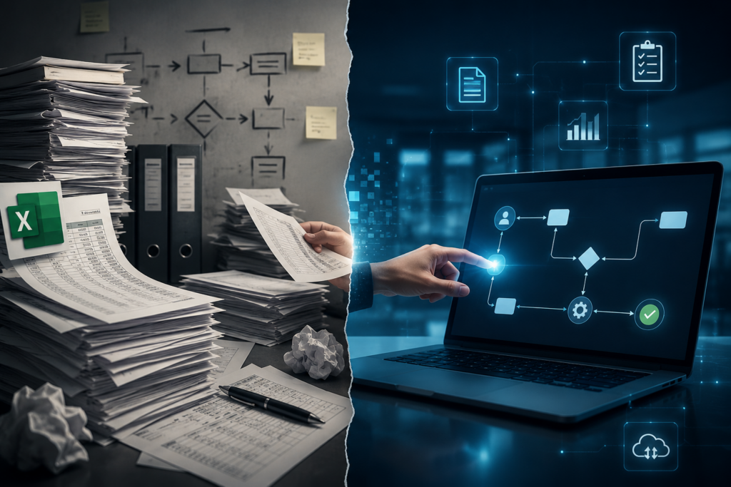 Seu CSC digitalizou o processo ou apenas trocou o papel e o Excel